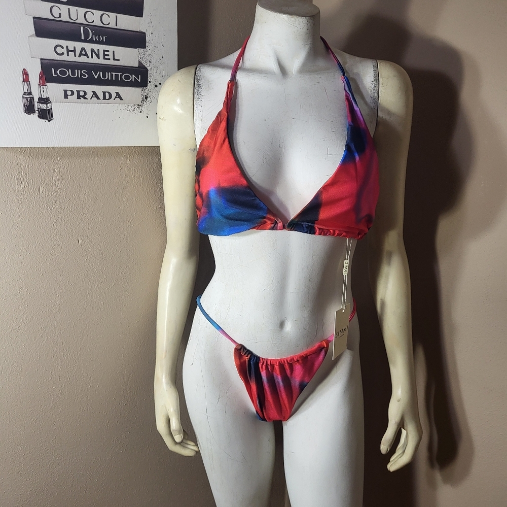 Simmi London Women Bikini Sz 4 NWT